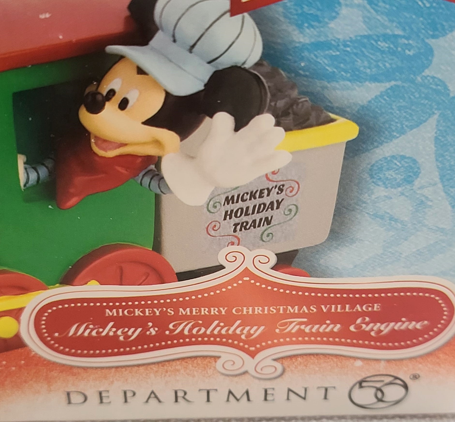 Department 56 Disney Village Mickey's Holiday Train